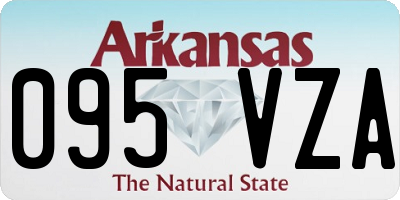 AR license plate 095VZA