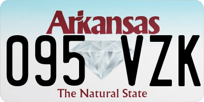 AR license plate 095VZK