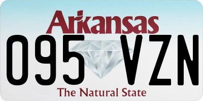 AR license plate 095VZN