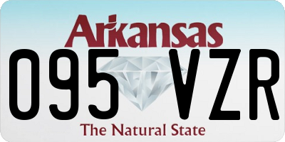 AR license plate 095VZR
