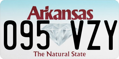 AR license plate 095VZY