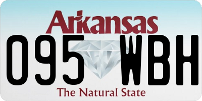AR license plate 095WBH