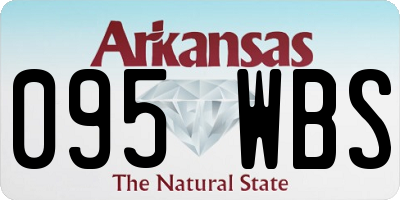 AR license plate 095WBS