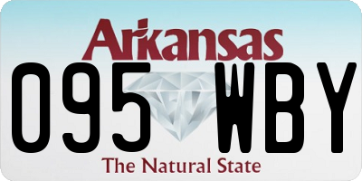 AR license plate 095WBY