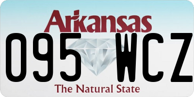 AR license plate 095WCZ