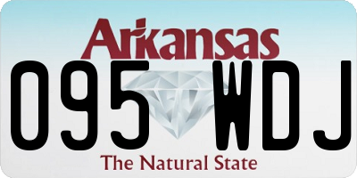 AR license plate 095WDJ