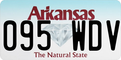 AR license plate 095WDV
