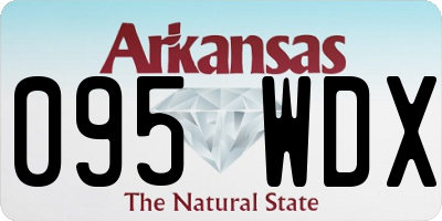 AR license plate 095WDX
