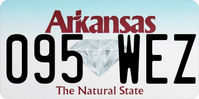 AR license plate 095WEZ