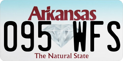 AR license plate 095WFS