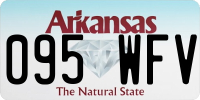 AR license plate 095WFV