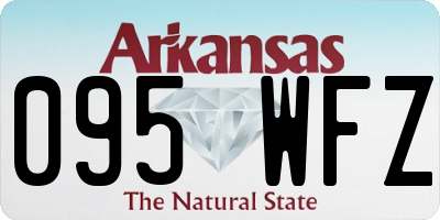 AR license plate 095WFZ