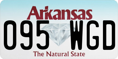 AR license plate 095WGD