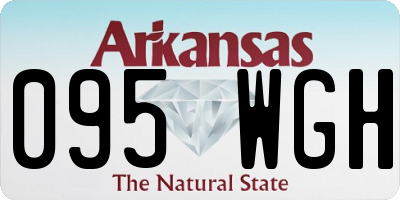 AR license plate 095WGH
