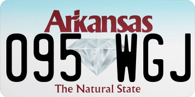 AR license plate 095WGJ