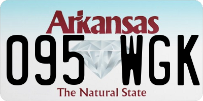 AR license plate 095WGK
