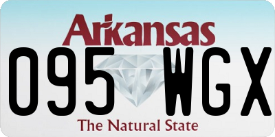 AR license plate 095WGX