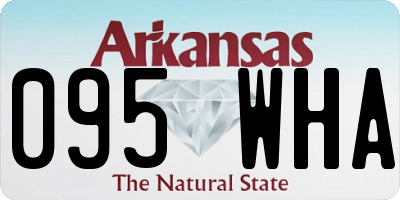 AR license plate 095WHA