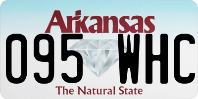 AR license plate 095WHC