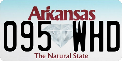 AR license plate 095WHD