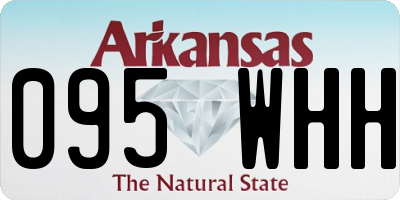 AR license plate 095WHH