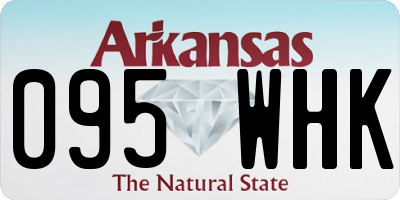 AR license plate 095WHK