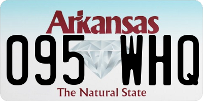 AR license plate 095WHQ