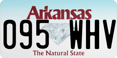 AR license plate 095WHV
