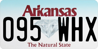 AR license plate 095WHX