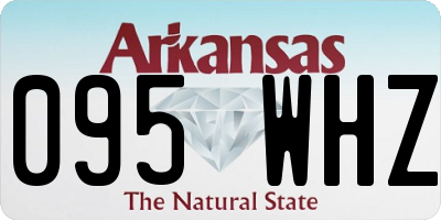 AR license plate 095WHZ
