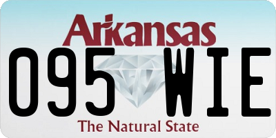AR license plate 095WIE