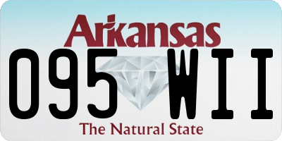 AR license plate 095WII