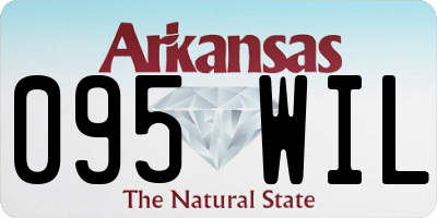AR license plate 095WIL