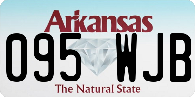 AR license plate 095WJB