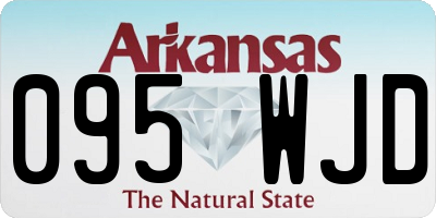 AR license plate 095WJD
