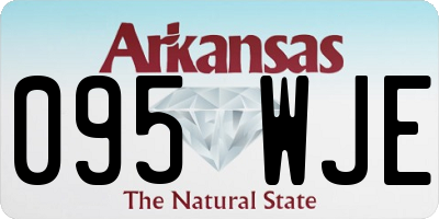 AR license plate 095WJE