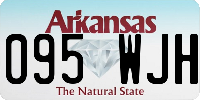 AR license plate 095WJH