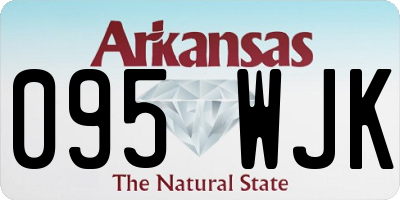 AR license plate 095WJK