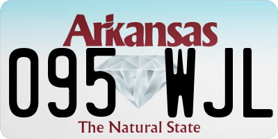 AR license plate 095WJL