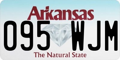 AR license plate 095WJM