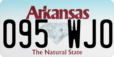 AR license plate 095WJO