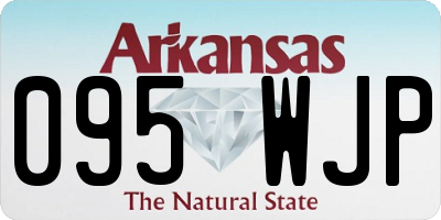 AR license plate 095WJP