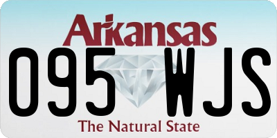 AR license plate 095WJS