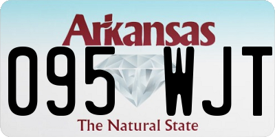 AR license plate 095WJT