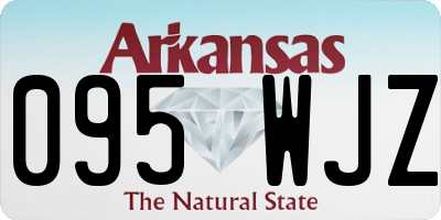 AR license plate 095WJZ