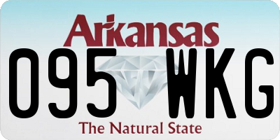 AR license plate 095WKG