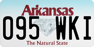 AR license plate 095WKI