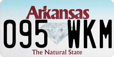 AR license plate 095WKM