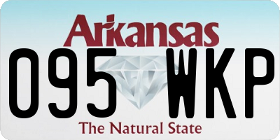 AR license plate 095WKP