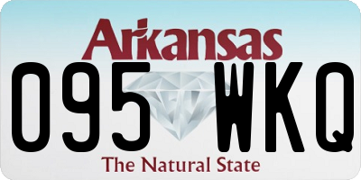 AR license plate 095WKQ